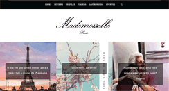 Desktop Screenshot of mademoiselleparis.com.br